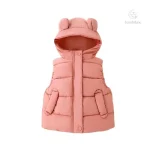 Confortable gilet sans manches pour filles et garçons