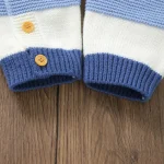 Vêtements d'hiver pour enfants : robe tricotée tendance