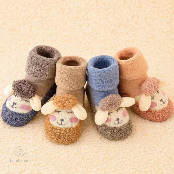 Chaussettes antidérapantes Mini Fashion pour enfants