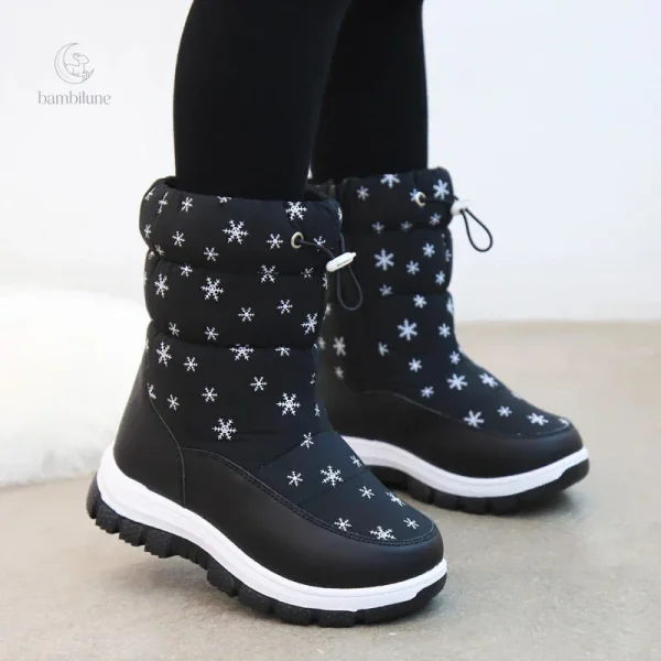 Bottes de neige pour filles, confort et style