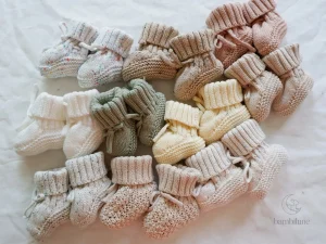 Chaussons tricotés pour enfants, confortables et stylés