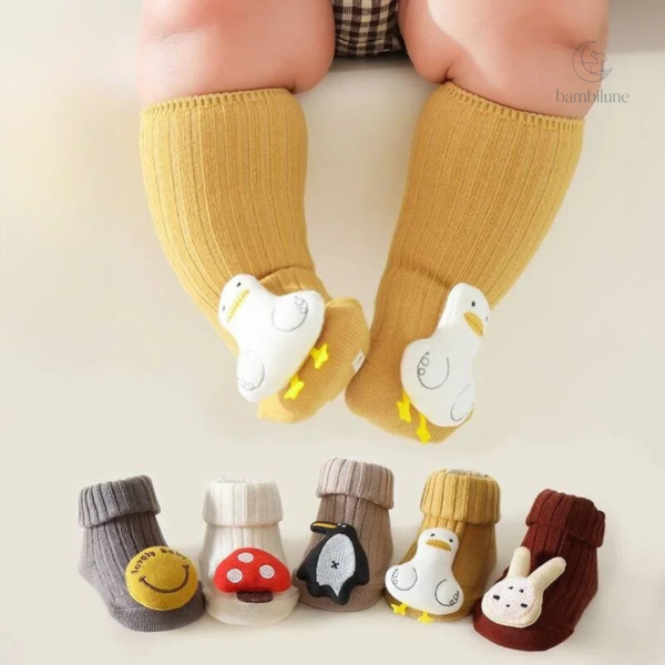 Mini Fashion - Chaussettes antidérapantes pour enfants