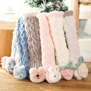 Mini chaussettes longues extra-chaudes pour bébé