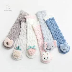 Chaussettes bébé confortables et chaudes