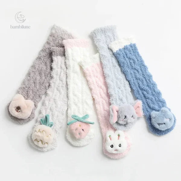 Chaussettes bébé confortables et chaudes