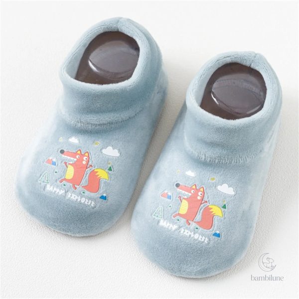 Chaussons colorés pour enfants, style et sécurité