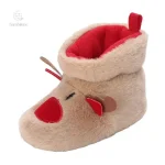 Chaussons doux pour Noël