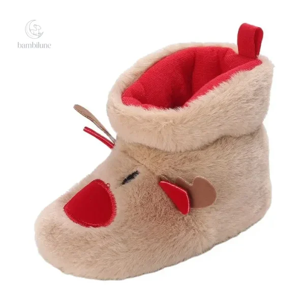 Chaussons doux pour Noël