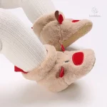Chaussons enfants avec motifs de Noël