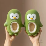 Chaussons pingouin en taille enfant