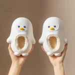 Chaussons mignons pingouin pour tout-petits