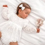 Mini ensemble en coton coloré pour fille