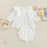 Mode enfant : ensemble en coton pour fille