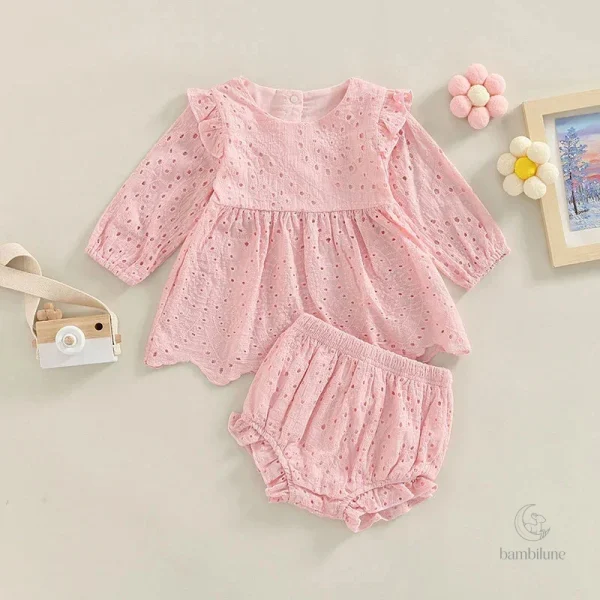 Ensemble en coton pour un style classique et coloré