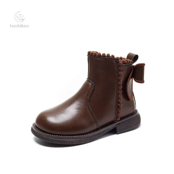Bottines en cuir, parfaites pour les sorties d'hiver