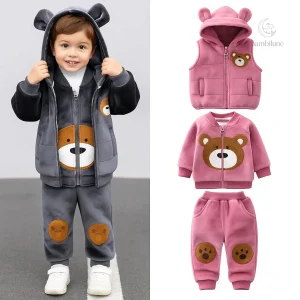 Mini mode confortable pour enfants en hiver