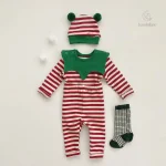 Mini pyjama de Noël, parfait pour les nuits d'hiver douillettes