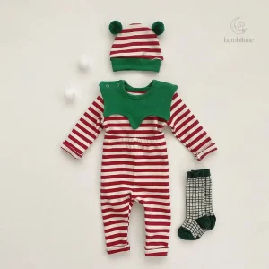 Mini pyjama de Noël, parfait pour les nuits d'hiver douillettes