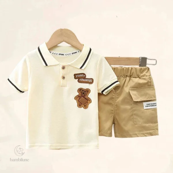 Ensemble d'été confortable pour garçons - Mini Fashion