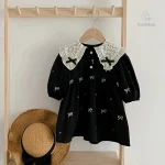 Robe colorée pour petites princesses