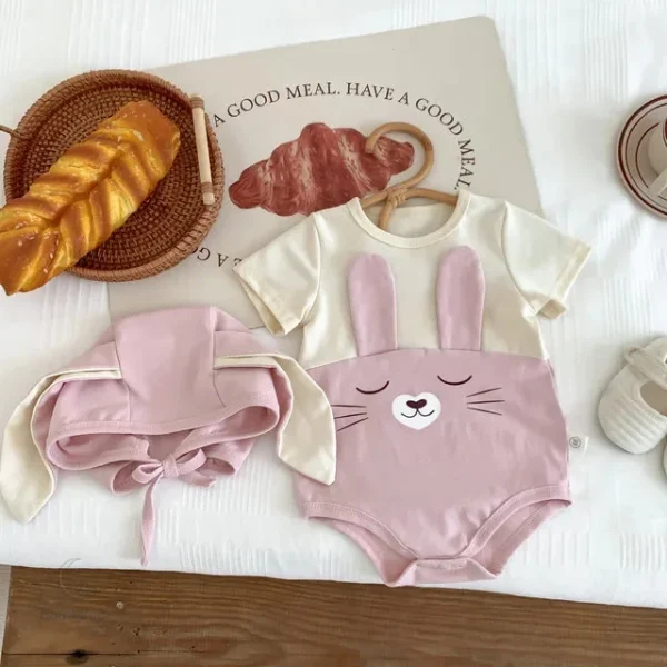 Combinaison bébé en coton pour les jours frais