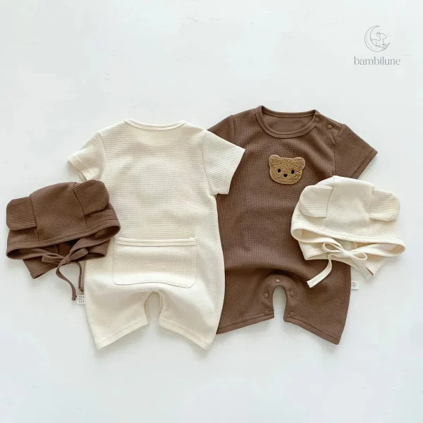 Combinaison d'été pour enfants en coton léger