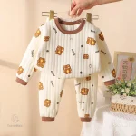 Pyjama coton ultra doux pour tout-petits, confortable et stylé