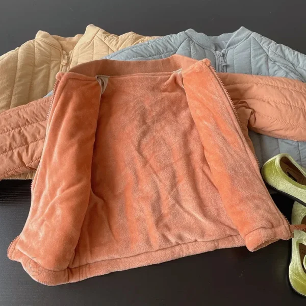 Vêtements d'hiver pour enfants, manteau en coton