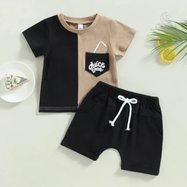 Tenue estivale pour garçons, motifs tendance et frais