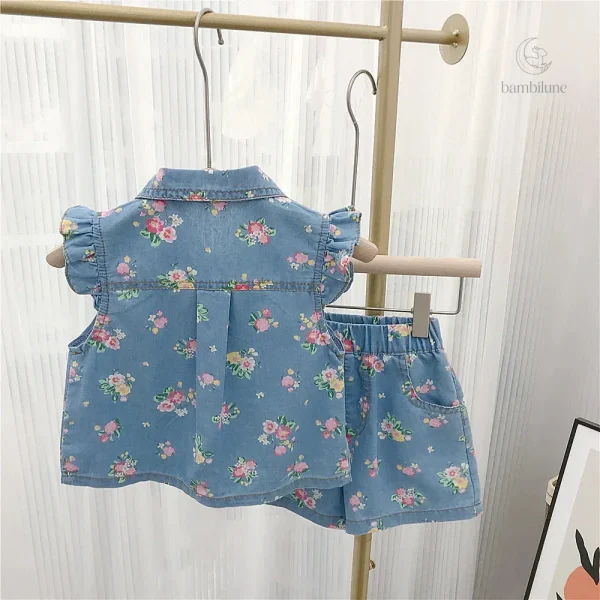 Mode estivale enfantine en tissu léger