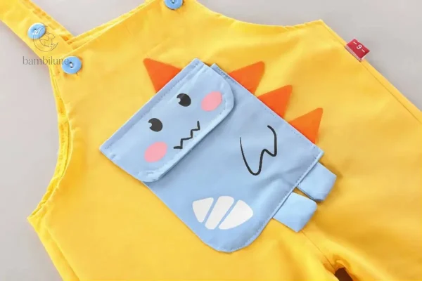 Vêtements ludiques pour enfants sur le thème Dino