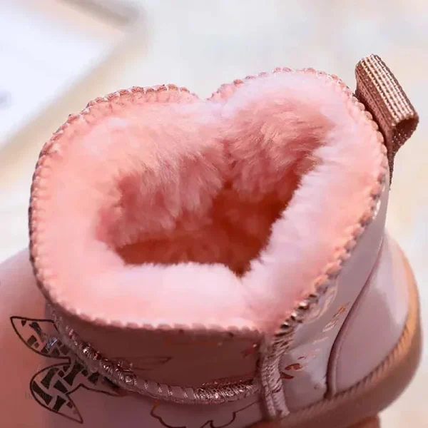 Chaussures d'hiver pour enfants avec imprimé mode