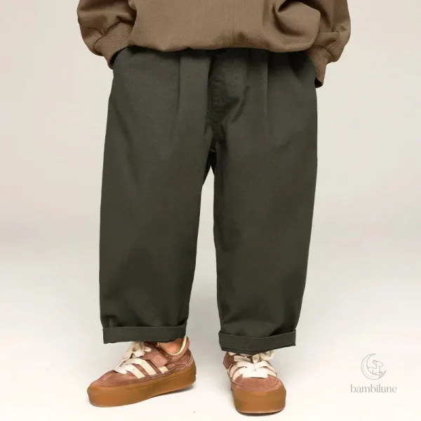 Pantalon long large tendance pour enfants