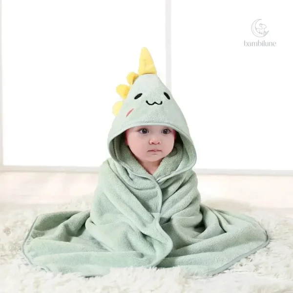Mini Fashion™ - Serviette de bain enfants avec dessins d'animaux