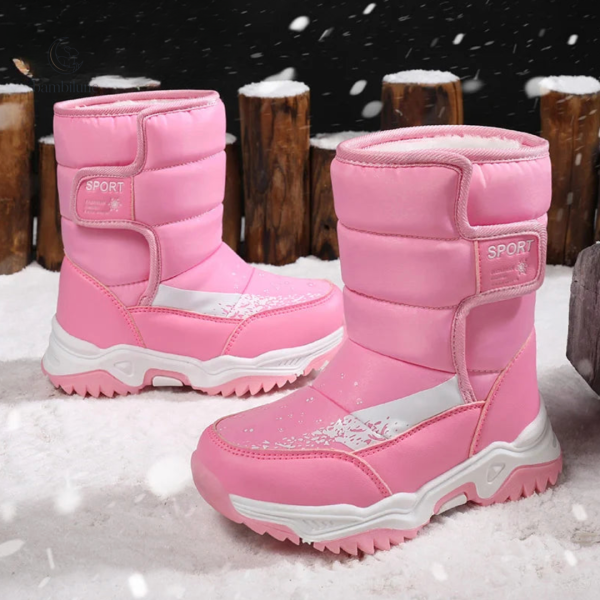 Mini Fashion - Bottes d'hiver avec doublure en peluche