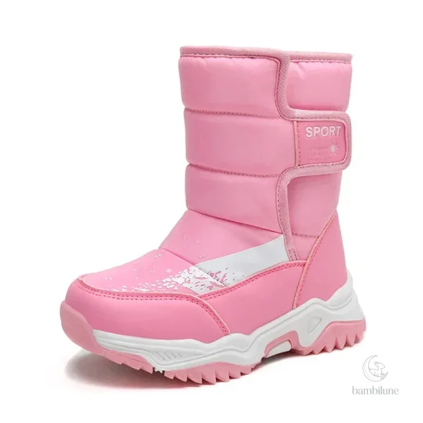 Chaussures d'hiver tendance avec confort en peluche