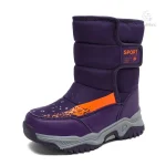 Mini bottes d'hiver avec doublure en tissu doux