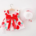 Détails de la robe à fruits pour les petites fashionistas