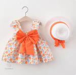 Mini Fashion : robe pour enfants avec accessoire chapeau