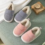 Chaussons d'hiver avec doublure en polaire douce