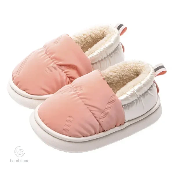 Confortables chaussons pour garder les pieds au chaud
