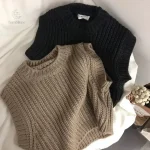 Mini Fashion - Spencer tricoté doux et chaud pour enfants
