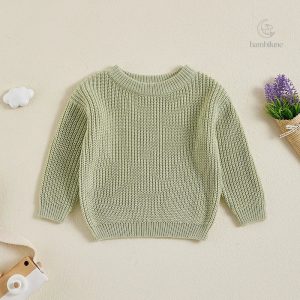 Pull en tricot confortable pour les petits