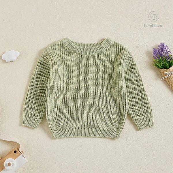 Pull en tricot confortable pour les petits