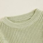 Vêtement en tricot doux pour enfants