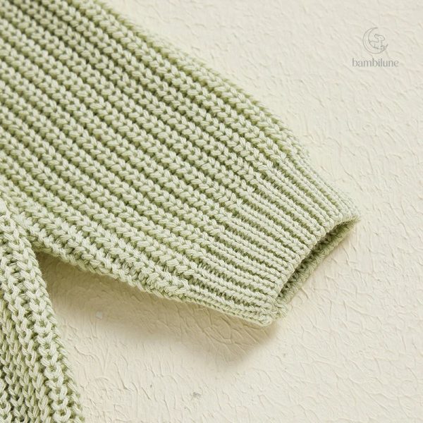 Pull enfant tendance en maille douce