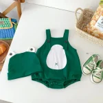 Combinaison pour enfants, design confortable en grenouille