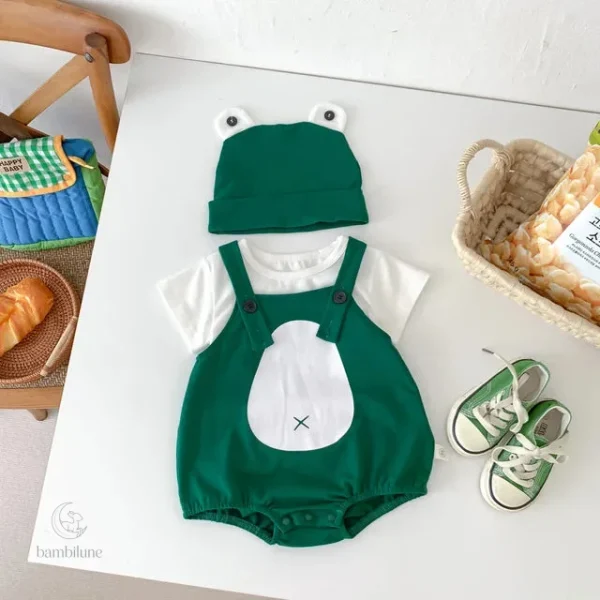Confort ultime pour petits, combinaison grenouille Mini Fashion