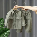 Mini Fashion - Ensemble automne en denim 2 pièces