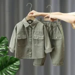 Mini Fashion - Tenue d'automne en denim pour petits aventuriers